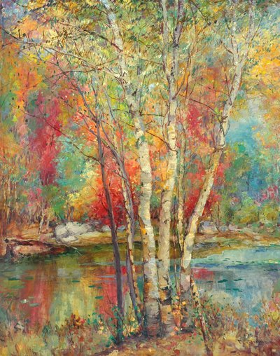 Silver Birches by Mary Ella Williams Dignam